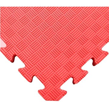 

SEDCO Jednobarevná podložka fitness 100 × 100 × 1,3 cm červená