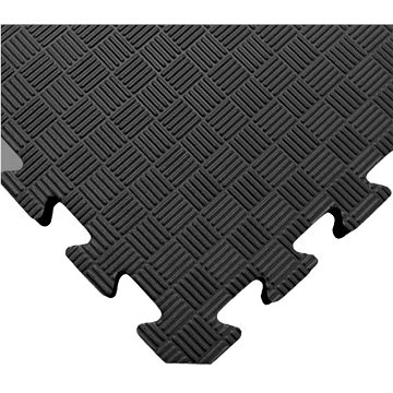 

SEDCO Jednobarevná podložka fitness 100 × 100 × 1,3 cm černá