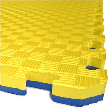 

SEDCO Dvoubarevná puzzle podložka 100 × 100 × 2,6 cm žlutá-modrá