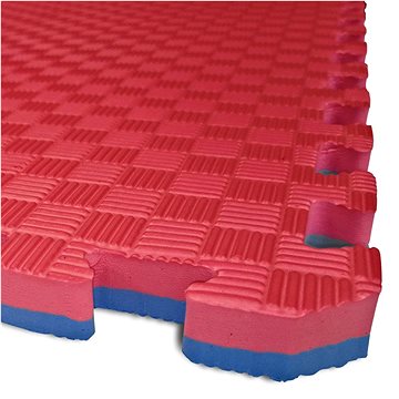 

SEDCO Dvoubarevná puzzle podložka 100 × 100 × 4,0 cm modro-červená