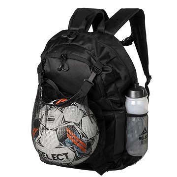 

Select Backpack Milano w/net for ball černá