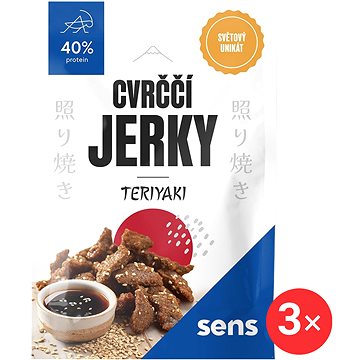 

SENS Cvrččí Jerky - Teriyaki 3 x 25 g
