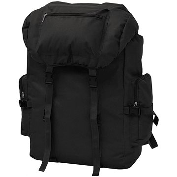 

SHUMEE Batoh v army stylu 65 l černý