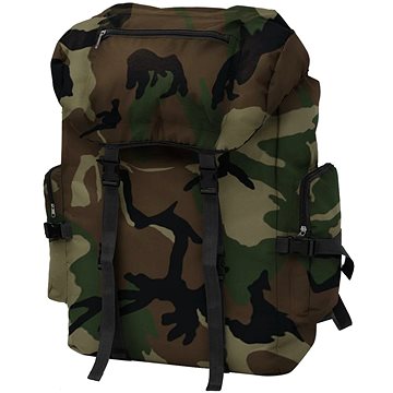 

SHUMEE Batoh v army stylu 65 l maskáčový