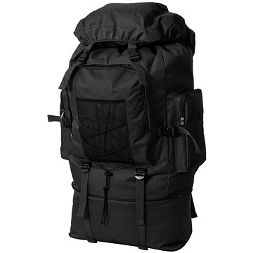 

SHUMEE Batoh v army stylu XXL 100 l černý