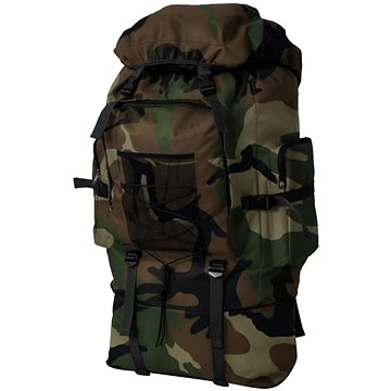 

SHUMEE Batoh v army stylu XXL 100 l maskáčový