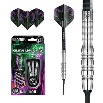 

Šipky Winmau soft SIMON WHITLOCK 18g, 90% wolfram