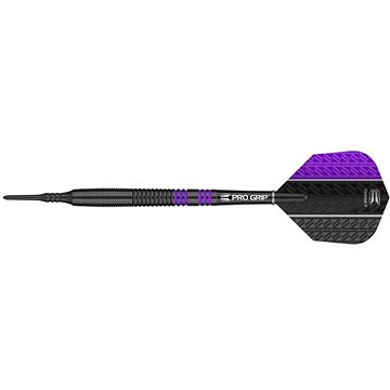 

Šipky TARGET soft 18g VAPOR8 BLACK fialové 80% wolfram