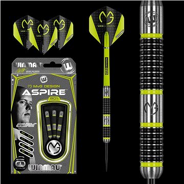 

Šipky Winmau steel MvG Aspire 23g, 80% wolfram