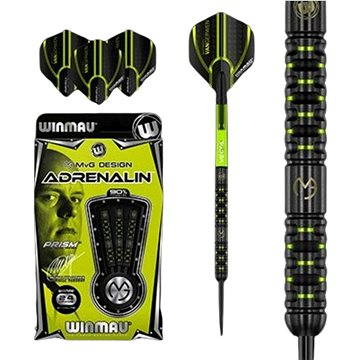 

Šipky Winmau steel MvG Adrenalin 24g, 90% wolfram