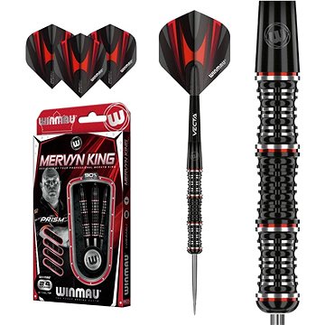 

Šipky Winmau steel Mervyn King 24g, special edition, 90% wolfram