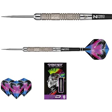 

Šipky steel RedDragon Peter Wright Snakebite Euro11 Element, 24g Premium, 90% wolfram
