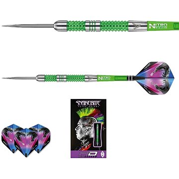 

Šipky steel RedDragon Peter Wright Snakebite Mamba 24g, 90% wolfram