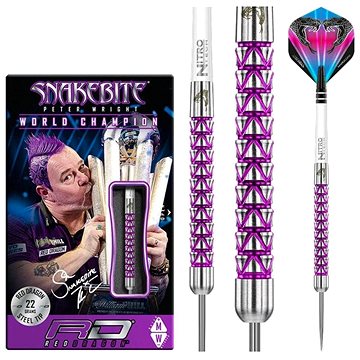 

Šipky RedDragon steel Peter Wright Vyper 22g, 90% wolfram