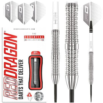 

Šipky RedDragon steel Amari 90% wolfram, 22g