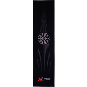 

XQ MAX Dart Mat Designed Podložka/koberec na šipky 60 cm černo-červený