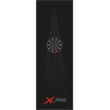 

XQ MAX Dart Mat Designed Podložka/koberec na šipky 80 cm černo-červený