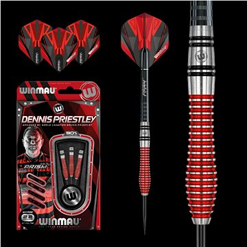 

Šipky Winmau steel D. Priestley Special Edition 22g, 90% wolfram