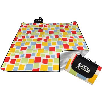 

Pikniková deka 170×150 cm s ALU potahem, čtverce