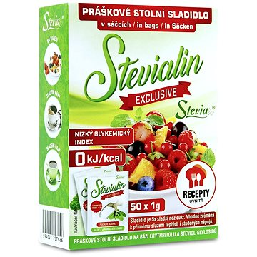 

FAN Stevialin exclusive práškové sladidlo 50 × 1 g