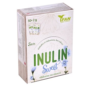 

FAN Inulin sweet vláknina na slazení v sáčcích 50 × 2 g