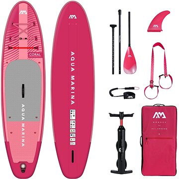 

AQUA MARINA Coral 10'2'' × 31'' × 4.75'' Raspberry