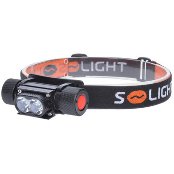 

Solight LED čelová nabíjecí svítilna, 650 lm, Li-Ion