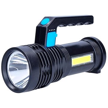 

Sollight LED nabíjecí svítilna s rukojetí a bočním světlem, 150 + 100 lm