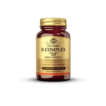 

Solgar Vitamin B komplex 50 kapslí