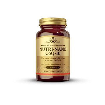 

Solgar Nutri-Nano Koenzym Q-10, 50 tobolek
