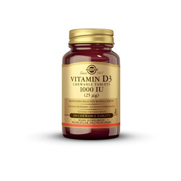 

Solgar Vitamín D3 1000 IU, 100 tablet