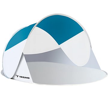 

Trizand 10182 Samorozkládací stan plážový 220 × 90 × 120 cm modrošedý