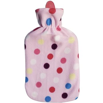 

Adonis Termofor gumový s návlekem - růžový - 2000 ml