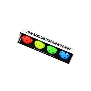 

Unihoc Ball Dynamic yellow/red/blue/green 4-pack