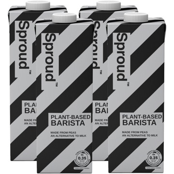

Sproud Barista hrachový nápoj 4 x 1 l