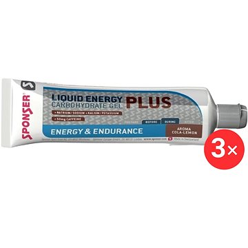 

Sponser Liquid energy PLUS, 3 x 70g, Cola-Lemon