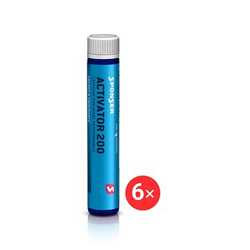 

Sponser Activator 200, 6 x 25ml, Cola-Lemon