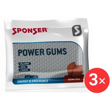 

Sponser Power Gums, 3 x 75g, Cola