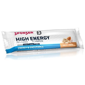 

Sponser High energy, 45g, Salty Nuts