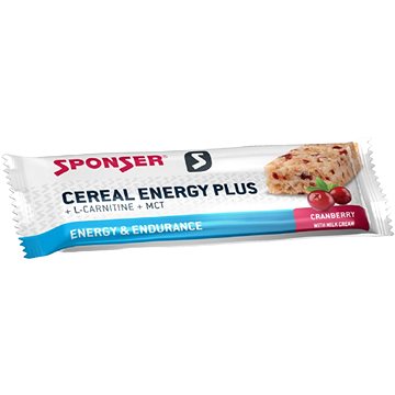 

Sponser Cereal Energy PLUS, 40g, Cranberry