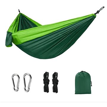 

Surtep Hamaka Camping Relax 210T, 260 × 140 cm, barva Zelená/Světle zelená