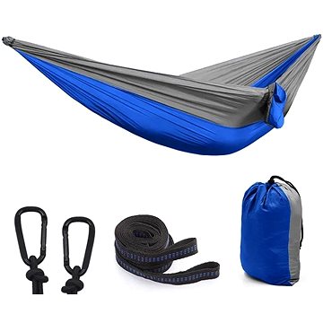 

Surtep Hamaka Camping Relax 210T, 260 × 140 cm, barva Modrá/Šedá