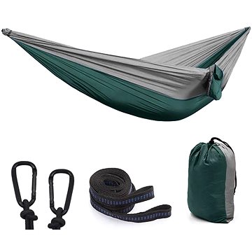 

Surtep Hamaka Camping Relax 210T, 260 × 140 cm, barva Šedá/Tmavě zelená