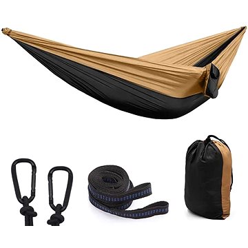 

Surtep Hamaka Camping Relax 210T, 260 × 140 cm, barva Béžová/Černá