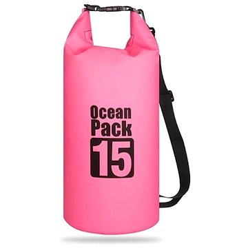 

Surtep Vodotěsný vak Ocean přes rameno 15 l, rose červený