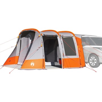 

Shumee Stan pro auto šedo-oranžový s ložnicí