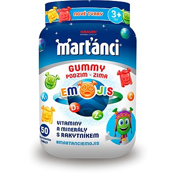 

Martánci Gummy PODZIM-ZIMA 50 tablet