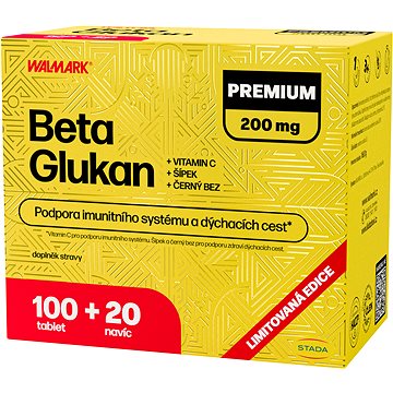 

Walmark Beta Glukan Premium 200 mg 100+20 tablet