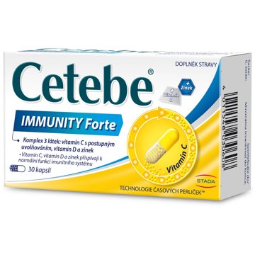 

Cetebe Immunity Forte, 30 kapslí