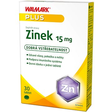

Walmark Zinek 15 mg 30 tablet
